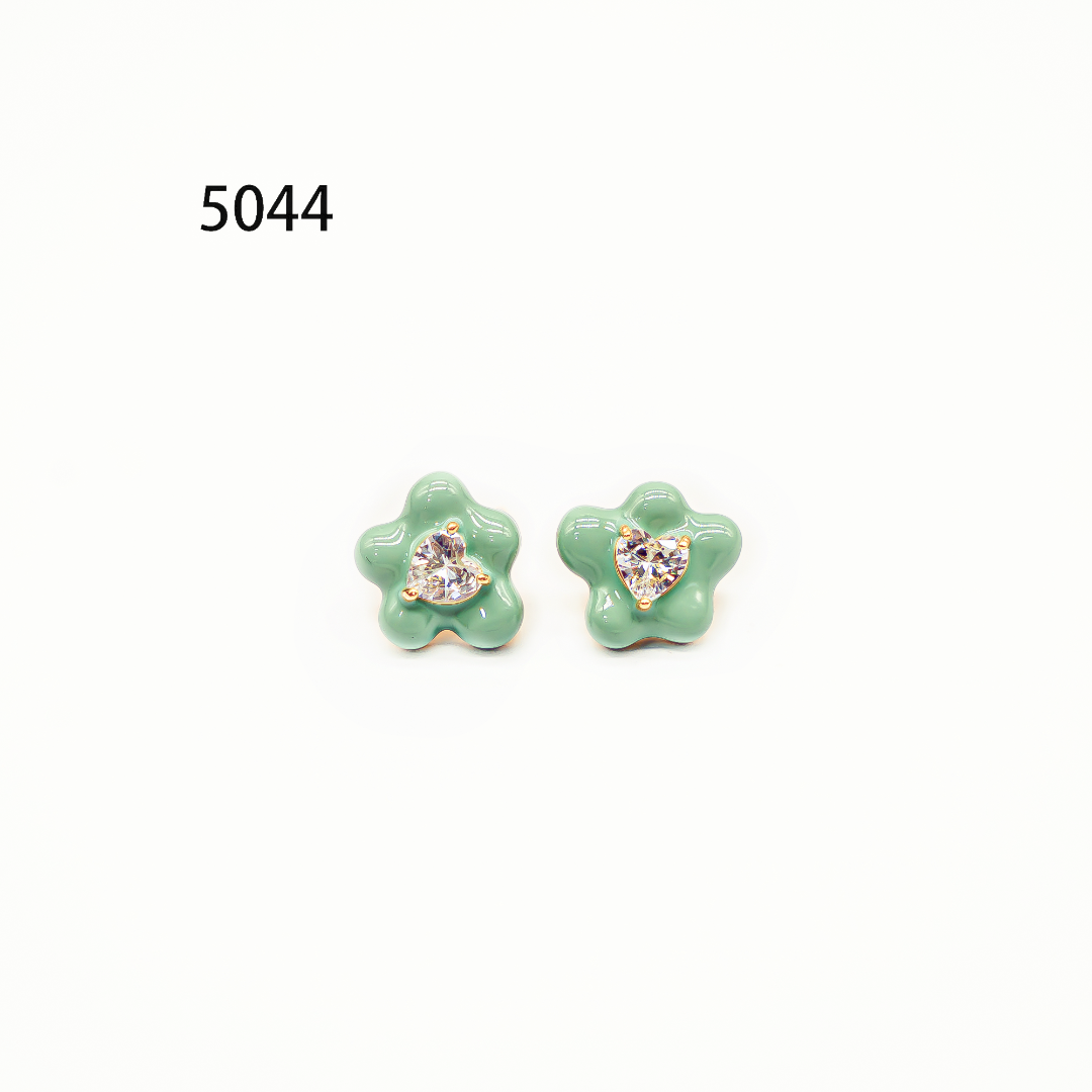 镀K金 REGIS  耳钉～5044