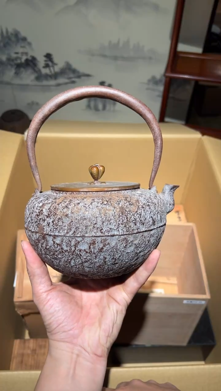 铁A3575铁壶中古周边/