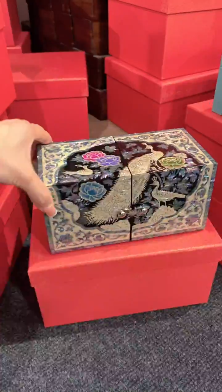 【闪购商品】微瑕不退换弘贝雅螺钿漆器文化馆 