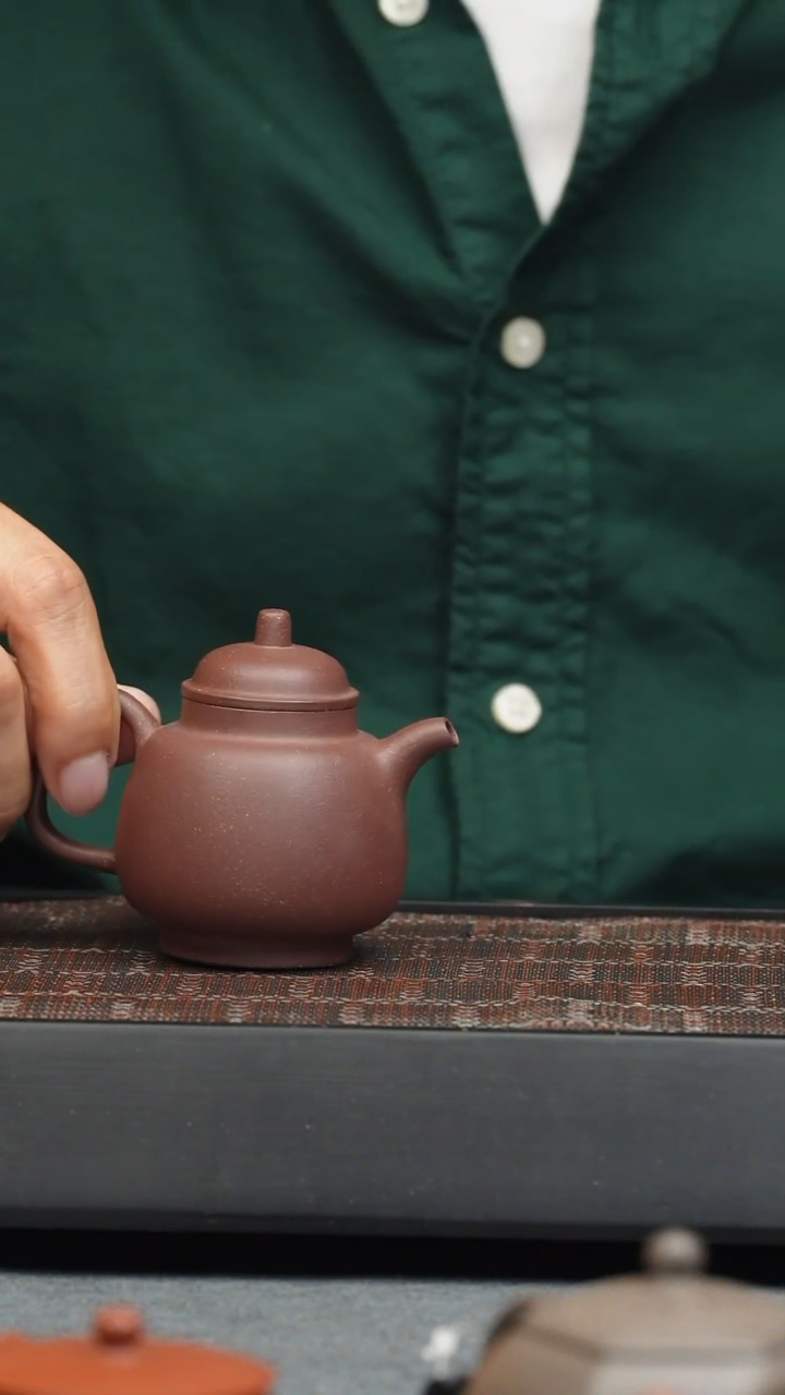 茶壶紫砂五堂 小将军-90cc