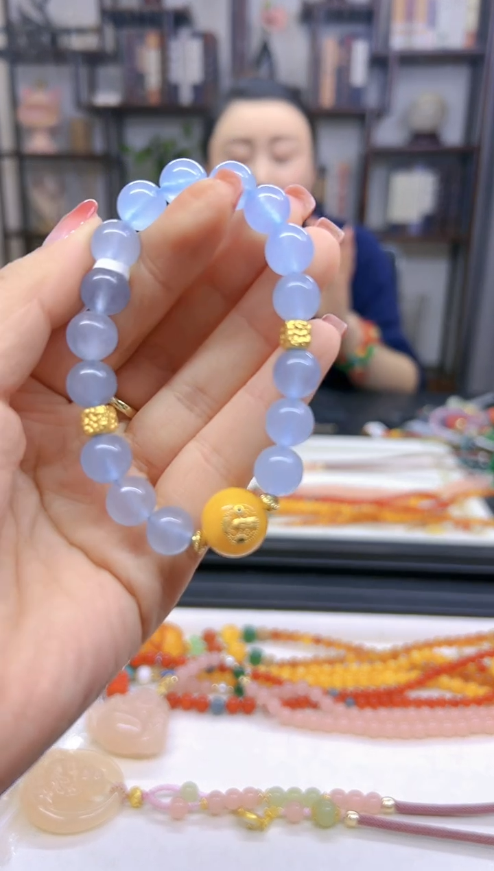 【闪购商品】海蓝宝石手链未镶嵌S330