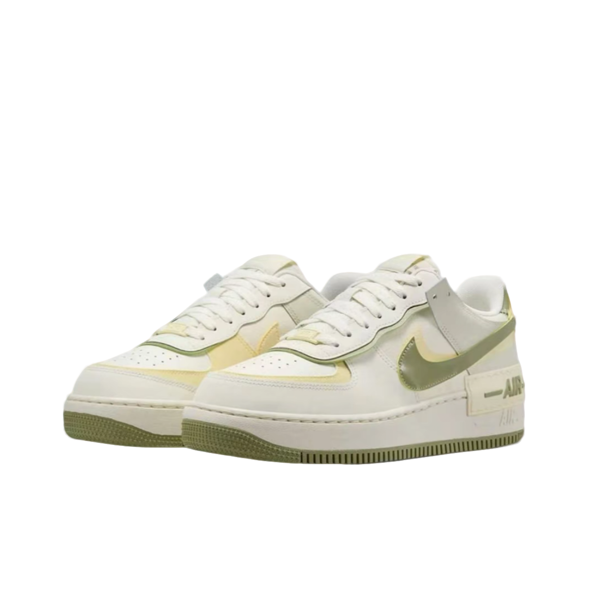 【双十二】NIKE女白绿SHADOW低帮百搭时尚运动休闲FN6335101
