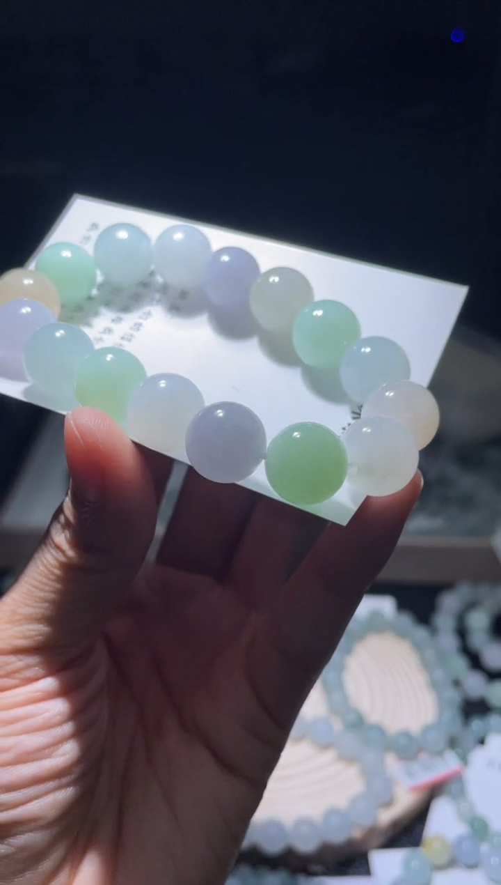 未镶嵌定制翡翠翡翠手串