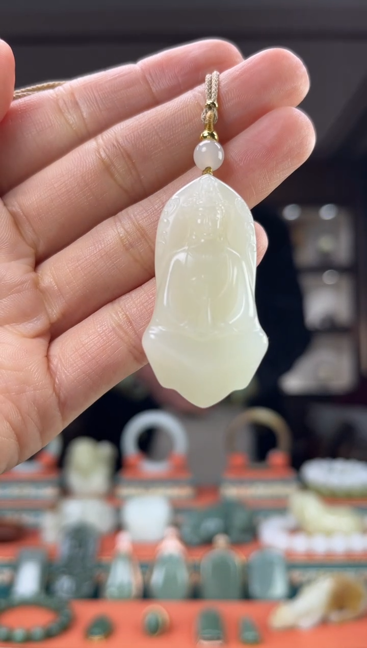 【闪购商品】和田玉颈饰未镶嵌佩佩