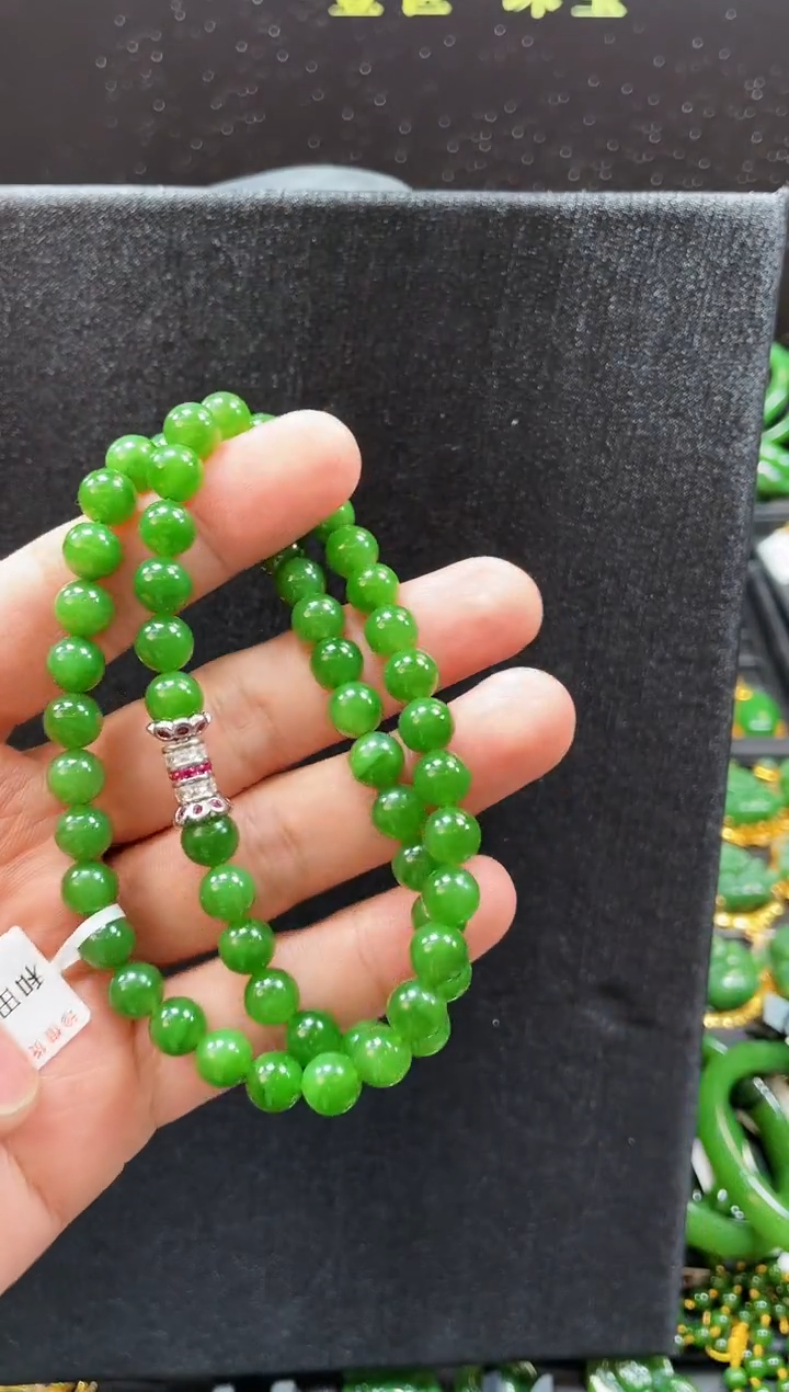 和田玉项链未镶嵌多样性发一