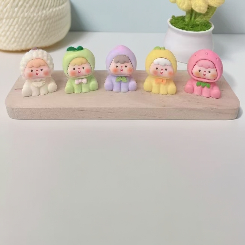 二代水果崽崽马卡龙新配色饰品diy高品质摆件
