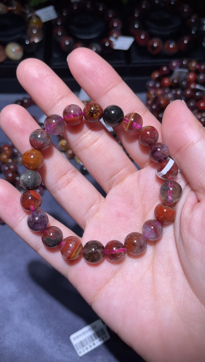 【闪购商品】水晶手链未镶嵌极光9mm-340