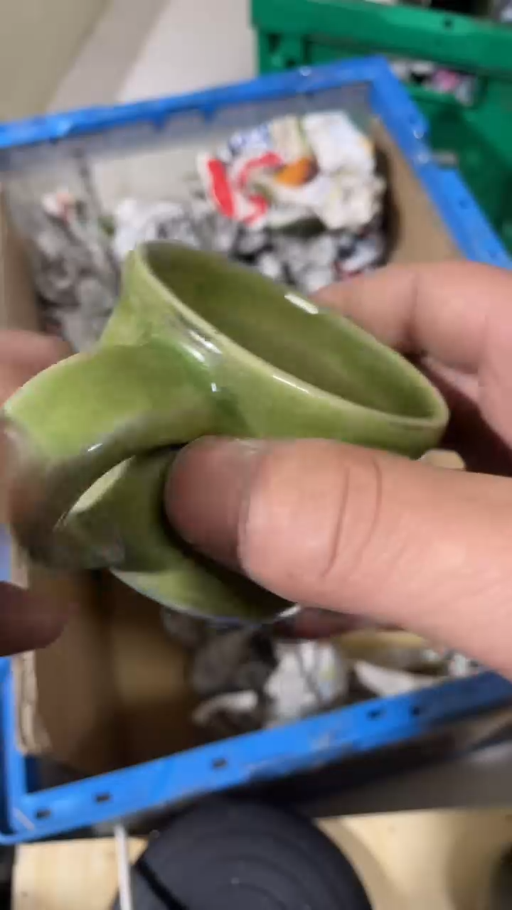 玻璃小陶碗   无退换