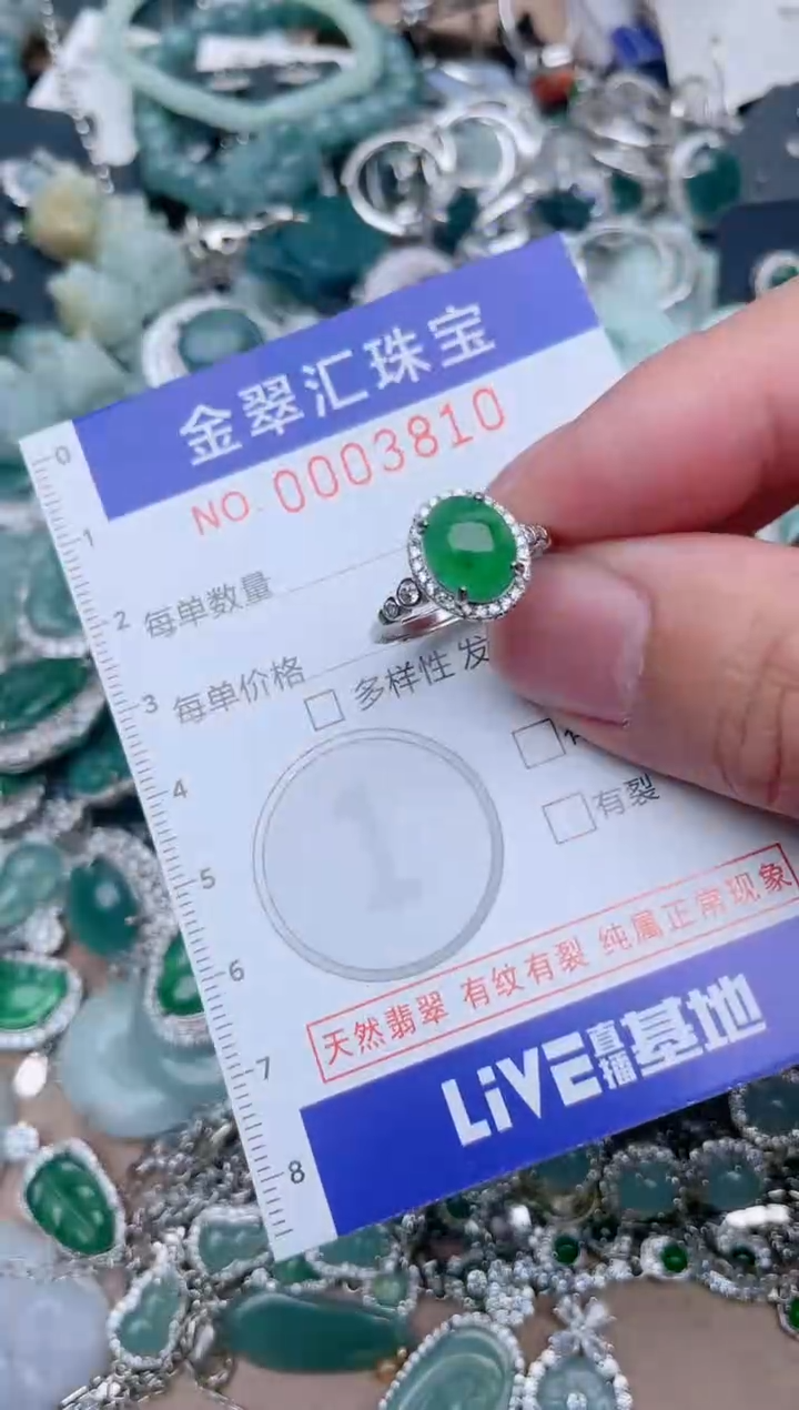 翡翠未镶嵌颈饰3810.....1