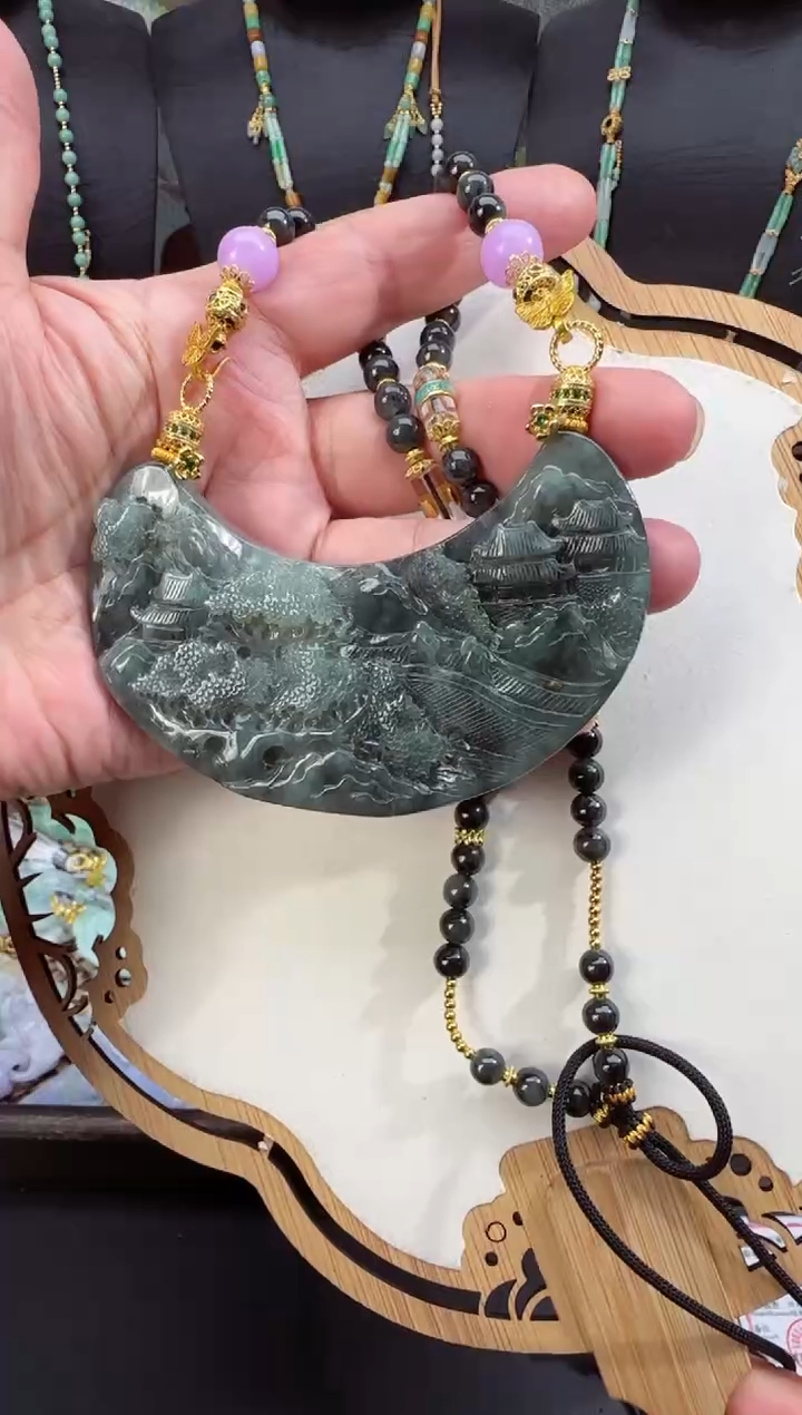 【闪购商品】翡翠颈饰未镶嵌拍照