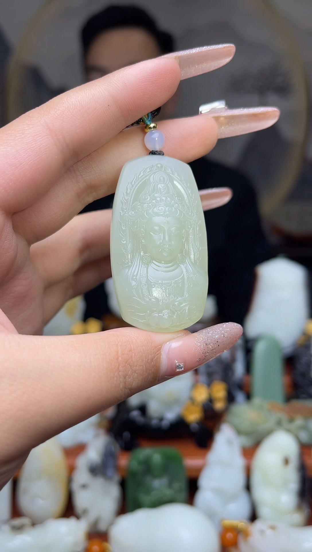 【闪购商品】和田玉吊坠未镶嵌41