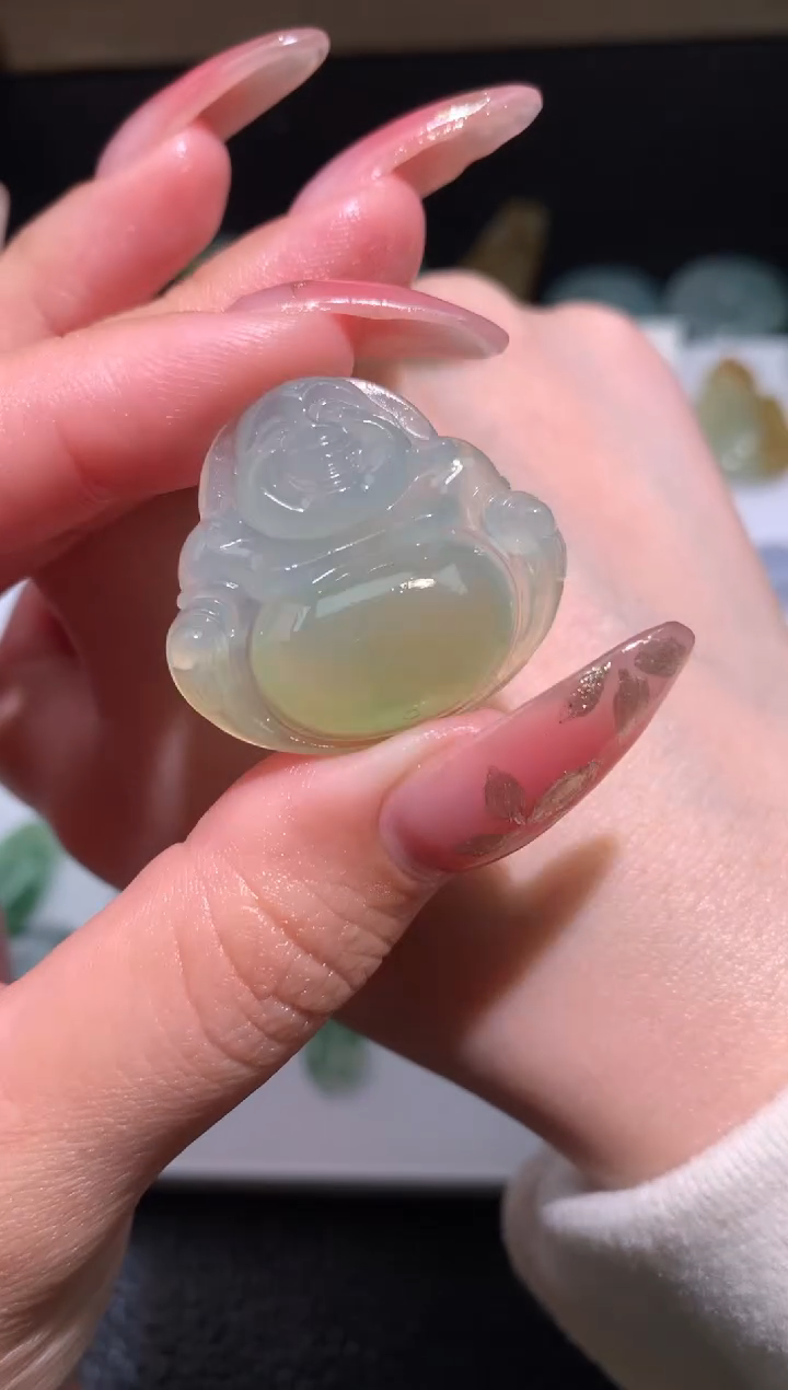 【闪购商品】定制翡翠未镶嵌佛公