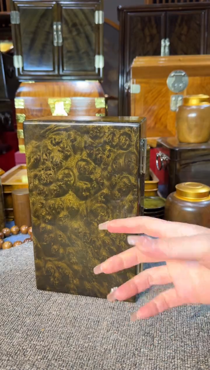 【闪购商品】乌木类成套家具阴沉乌木对盒Y26