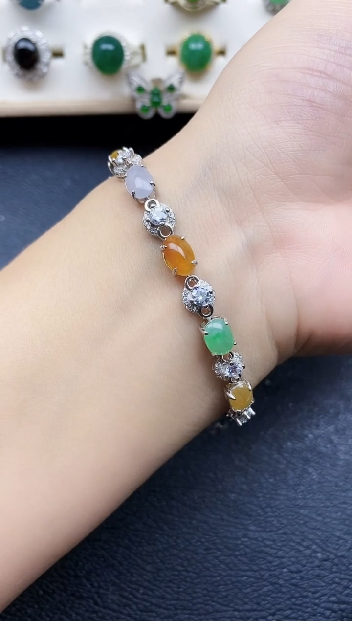 【闪购商品】翡翠戒指银S925镶嵌11111