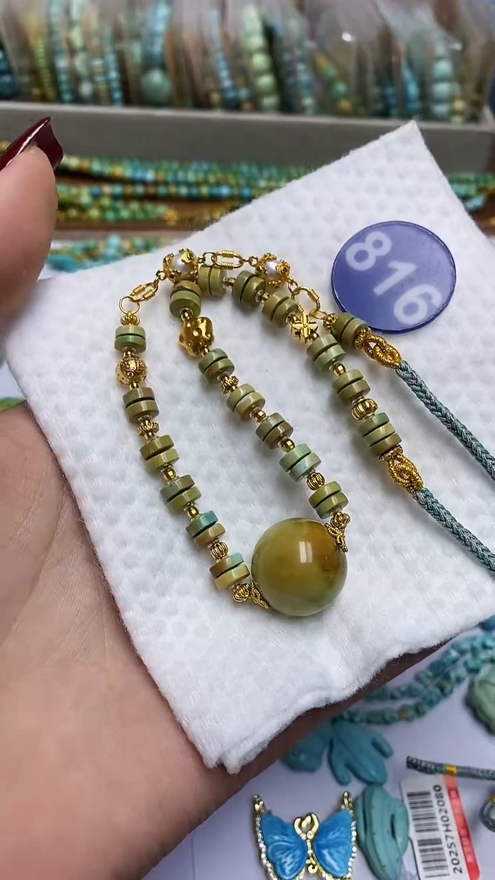 【闪购商品】绿松石项链未镶嵌816