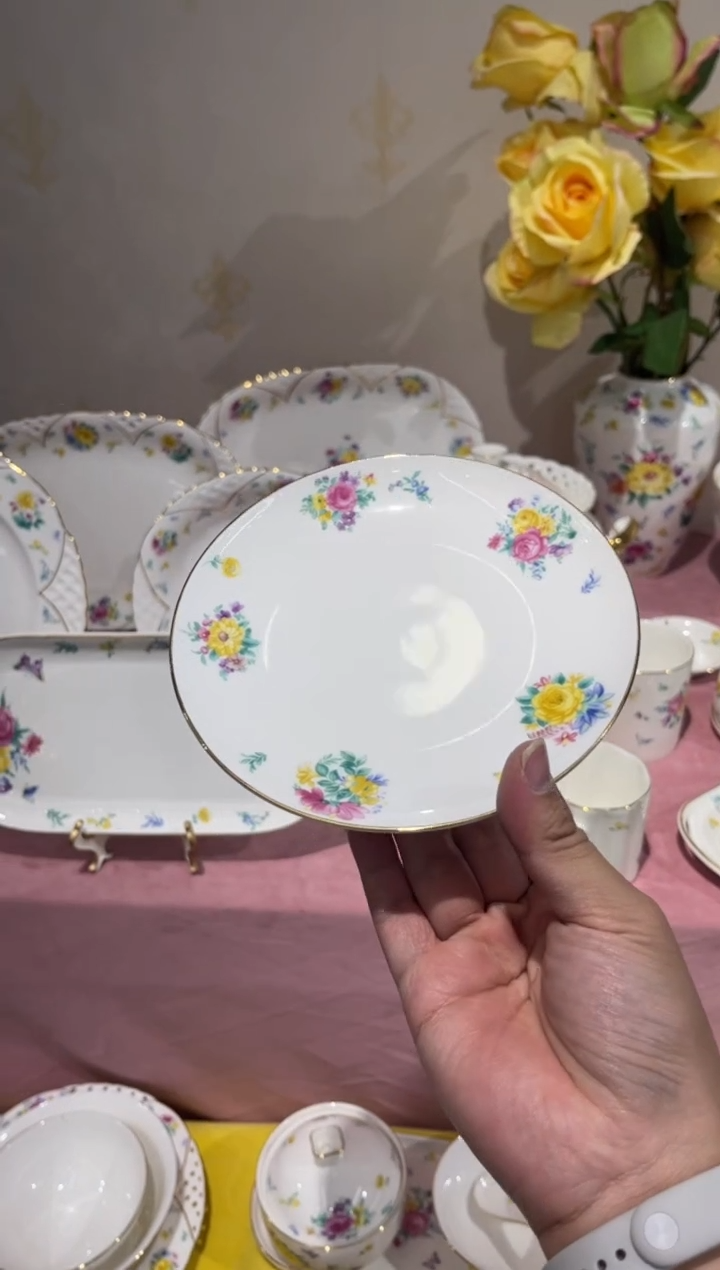 45%以上骨粉骨瓷6英寸吐骨碟