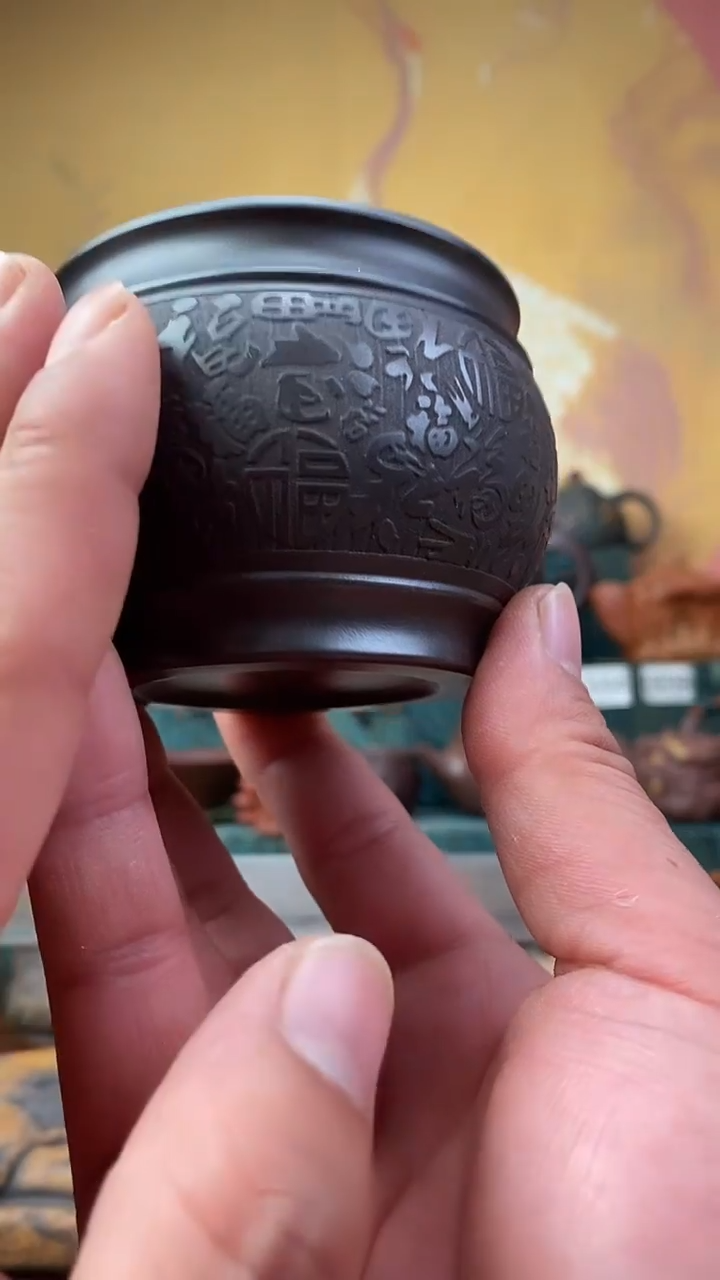 紫砂茶宠宜兴原矿紫砂