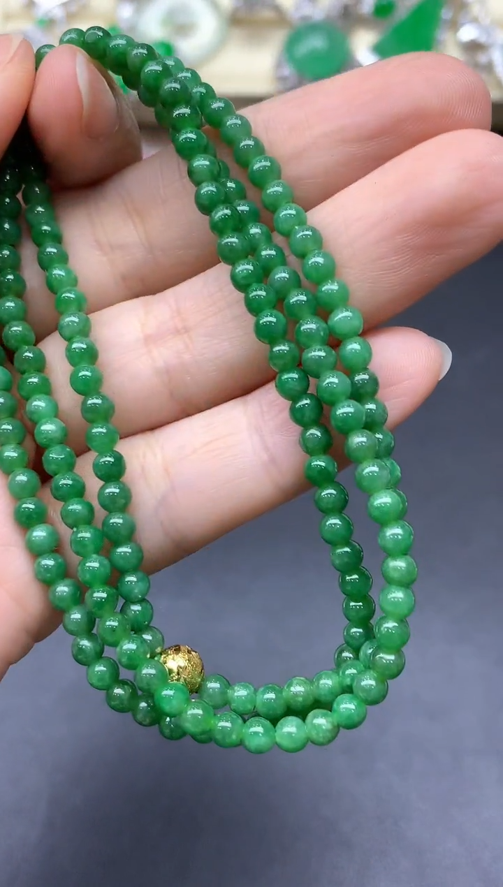 颈饰未镶嵌翡翠567-中国好珍宝