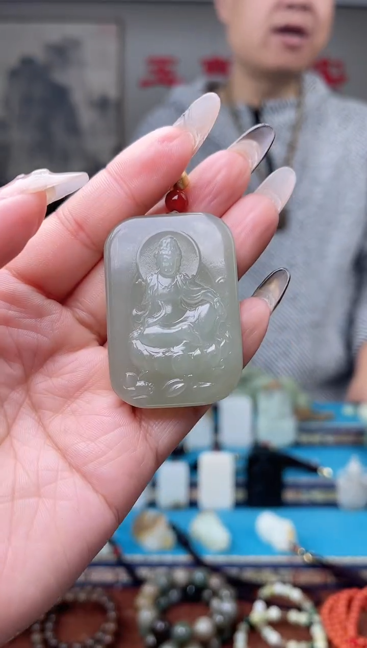 【闪购商品】和田玉挂件未镶嵌1