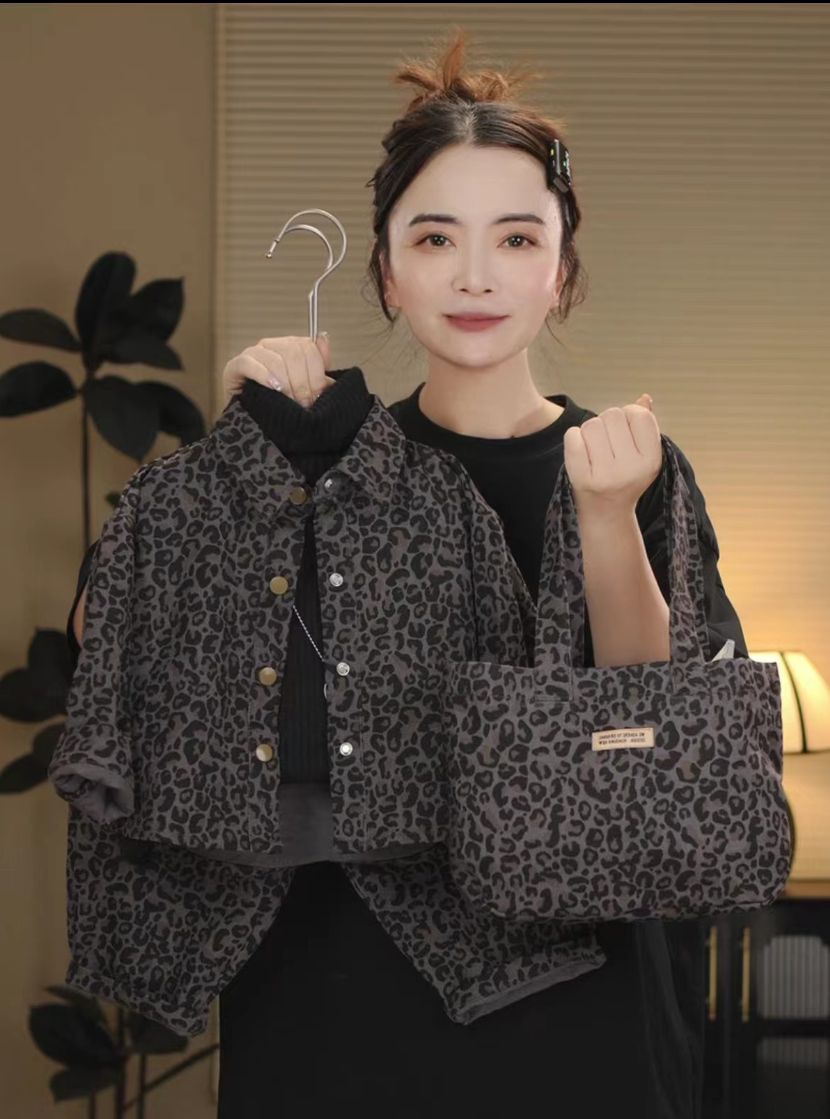 【现货】2025春季儿童新款韩版萌娃潮流套装28769