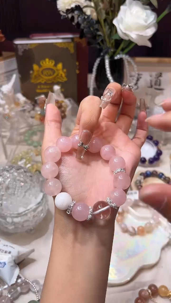 【闪购商品】水晶手链未镶嵌多样性发货发其一颜色微差