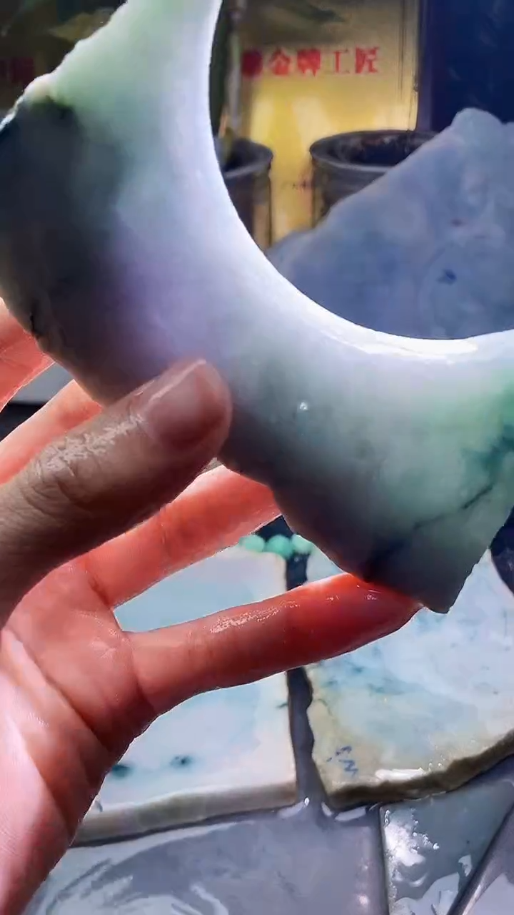 未镶嵌挂件翡翠小雨144