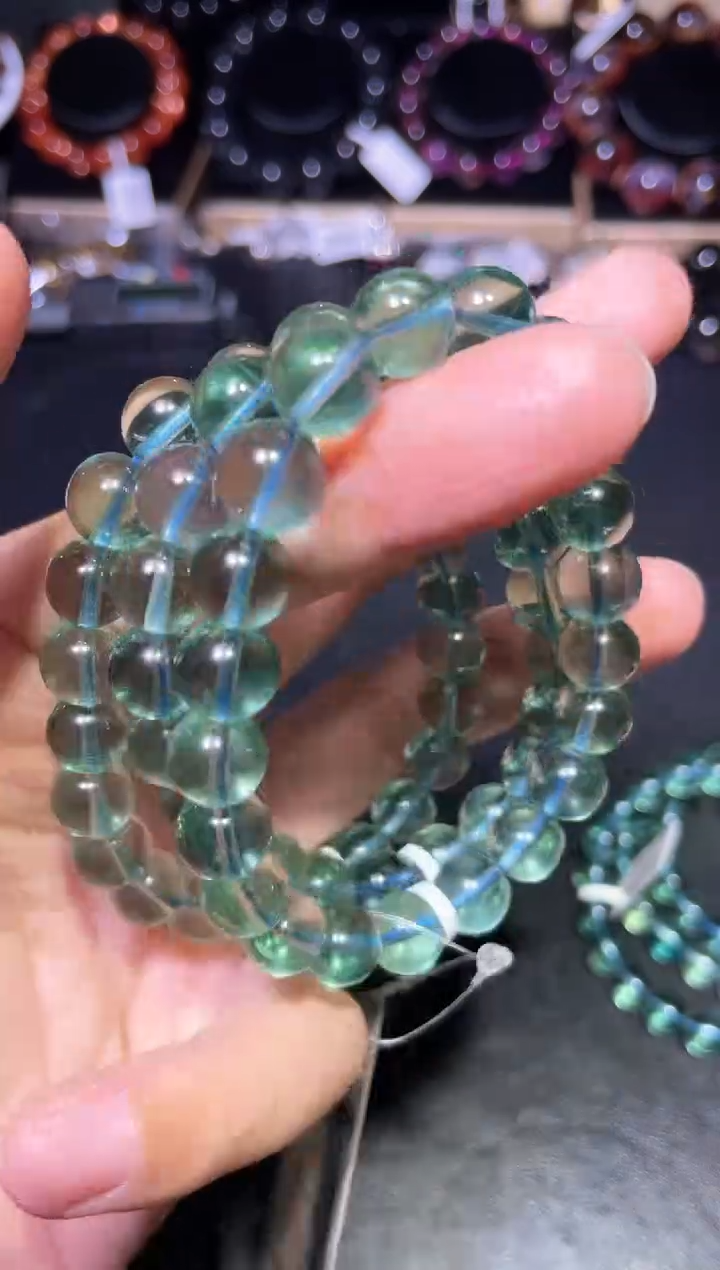 【闪购商品】萤石手链未镶嵌萤石单圈A9（多样性发其一）