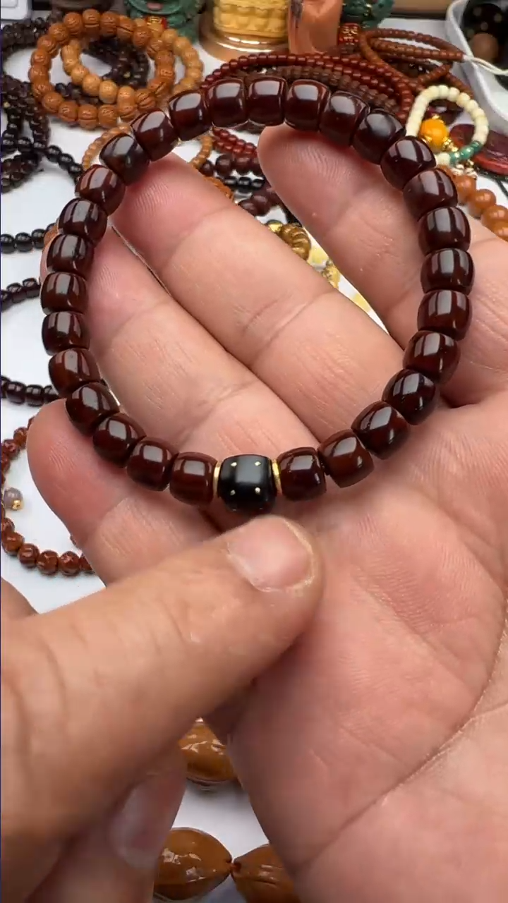 【闪购商品】紫金鼠手串精品实心鼠