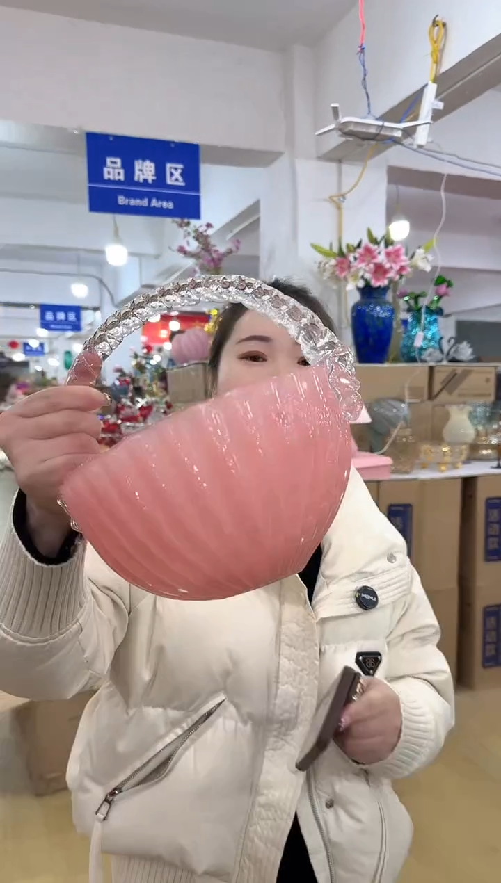 【闪购商品】无铅玻璃甄选花器-e-早23