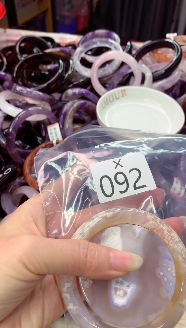 未镶嵌手镯水晶满****星X092-59