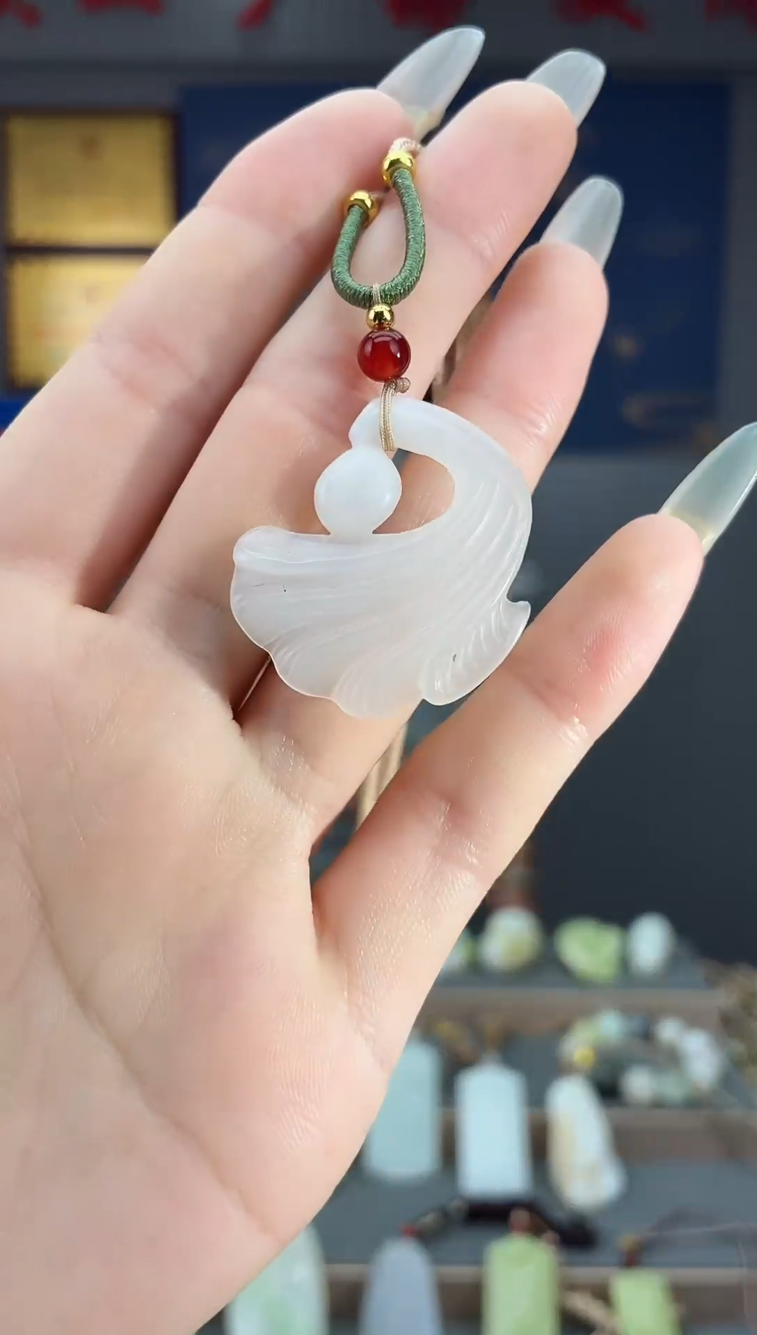 颈饰未镶嵌和田玉1