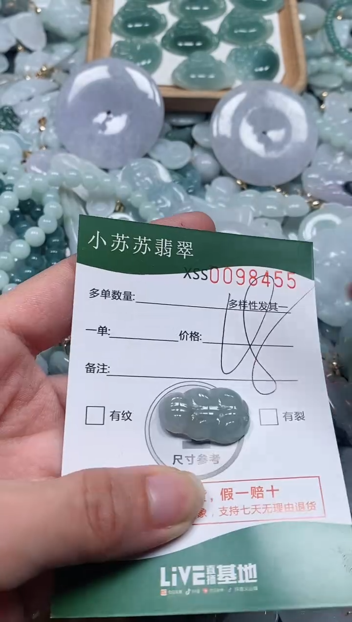 【闪购商品】翡翠颈饰未镶嵌闪购商品0098455