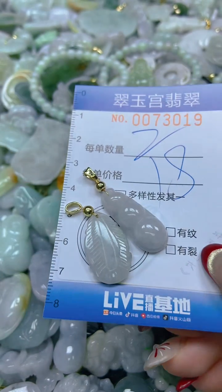 【闪购商品】翡翠颈饰未镶嵌闪购0073019