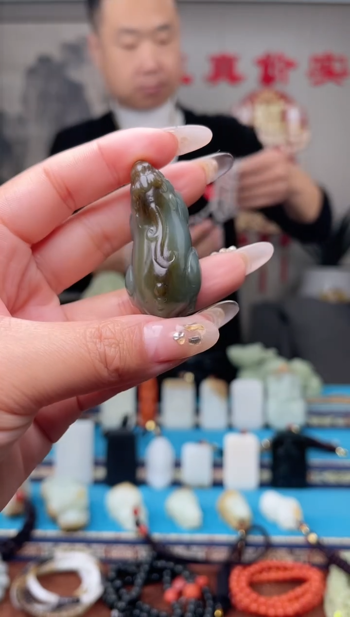 【闪购商品】和田玉挂件未镶嵌1