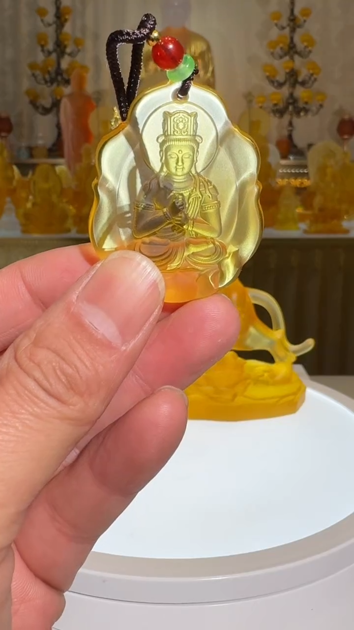 手工艺品琉璃大日如来