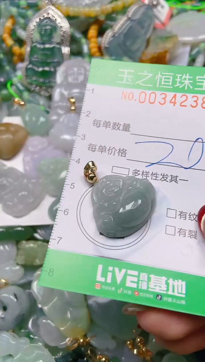 【闪购商品】翡翠颈饰未镶嵌闪购0034238