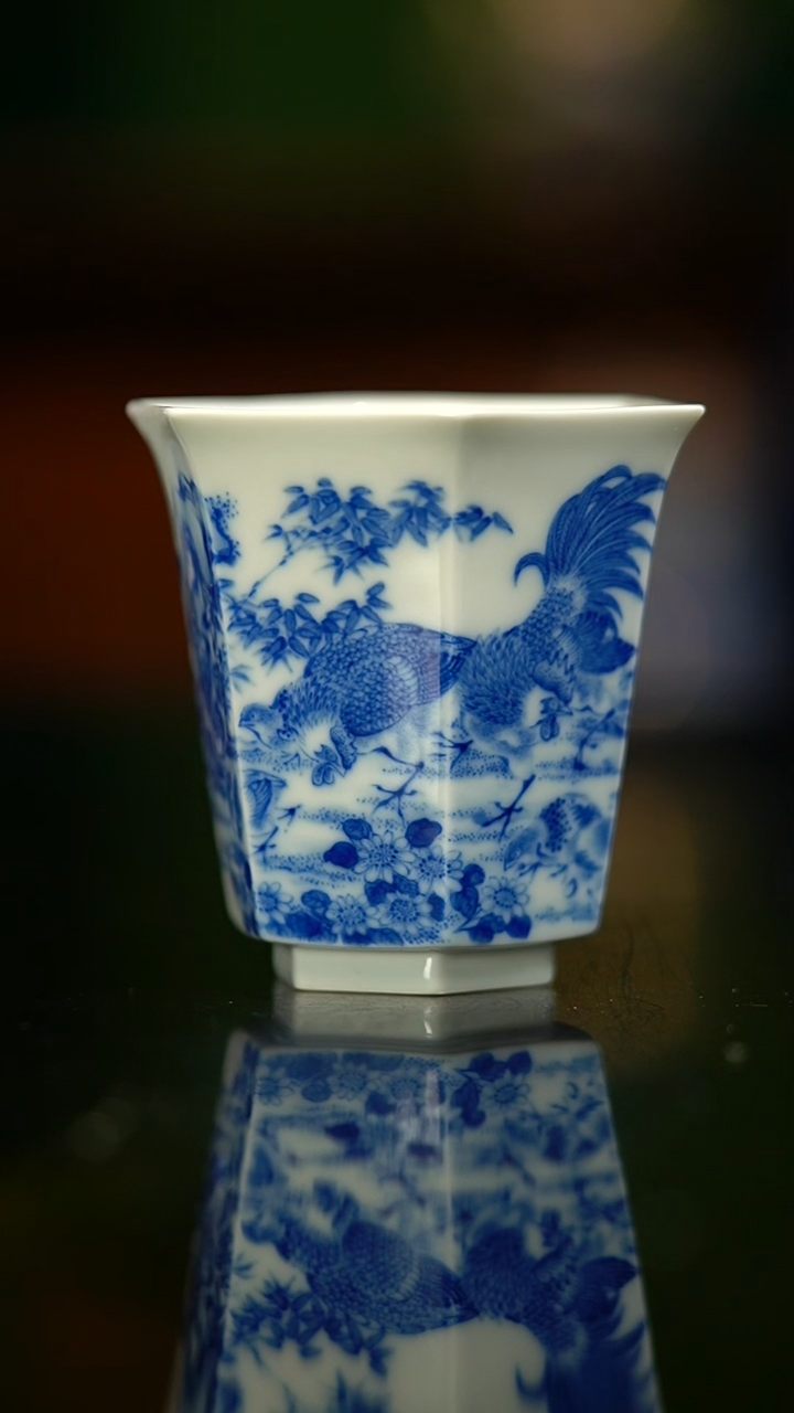 【闪购商品】小竹窑六方主人杯111