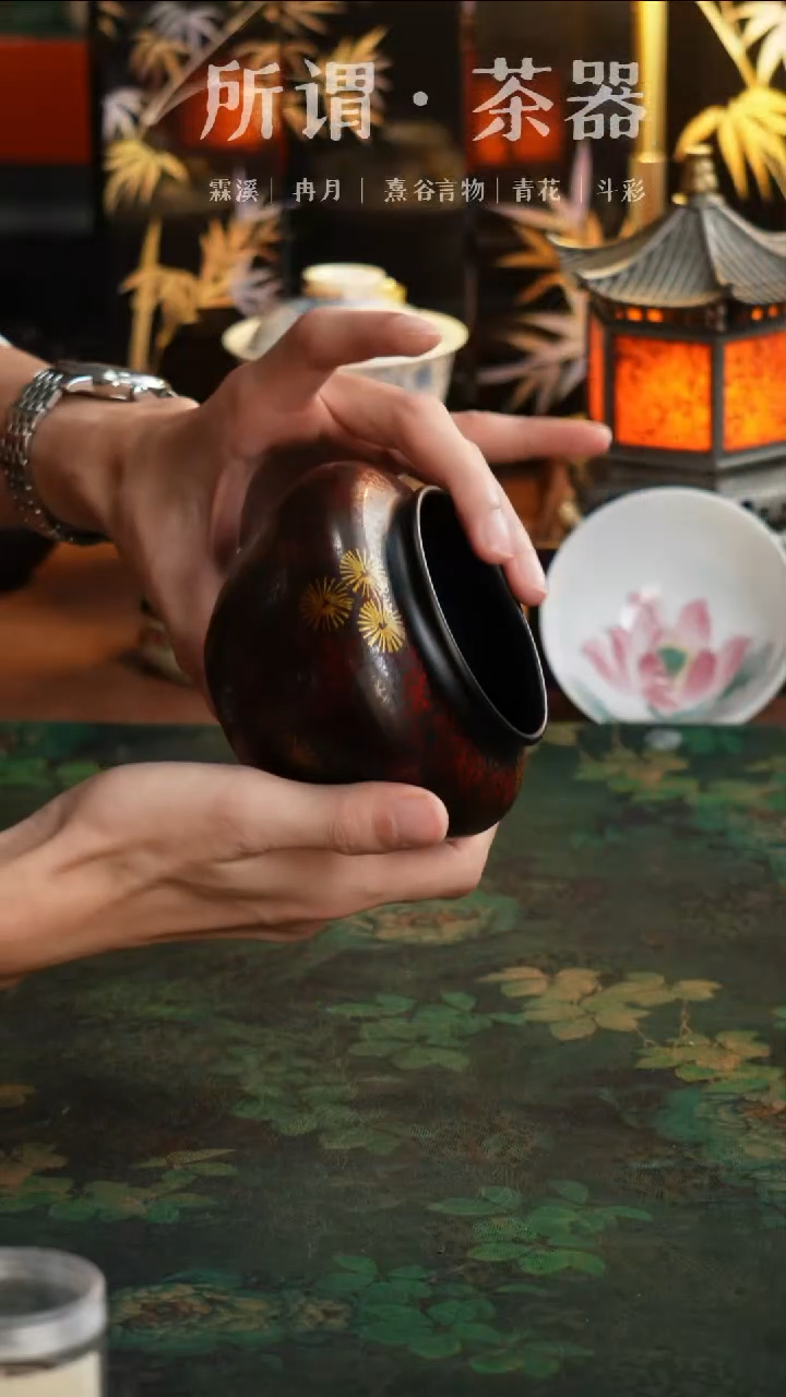 老铁漆器建水红金