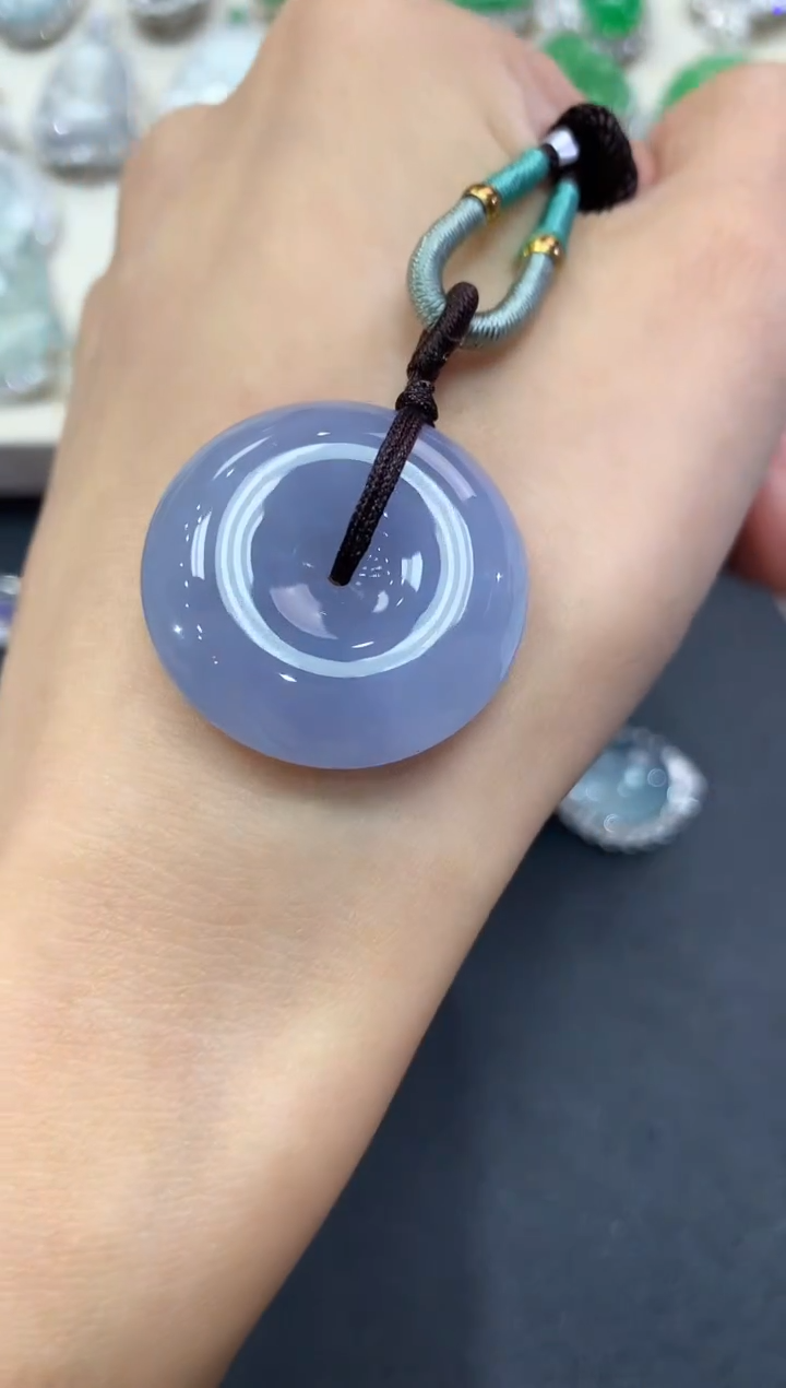 【闪购商品】翡翠吊坠(不含链)未镶嵌a95多样性一件发货紫货有色差