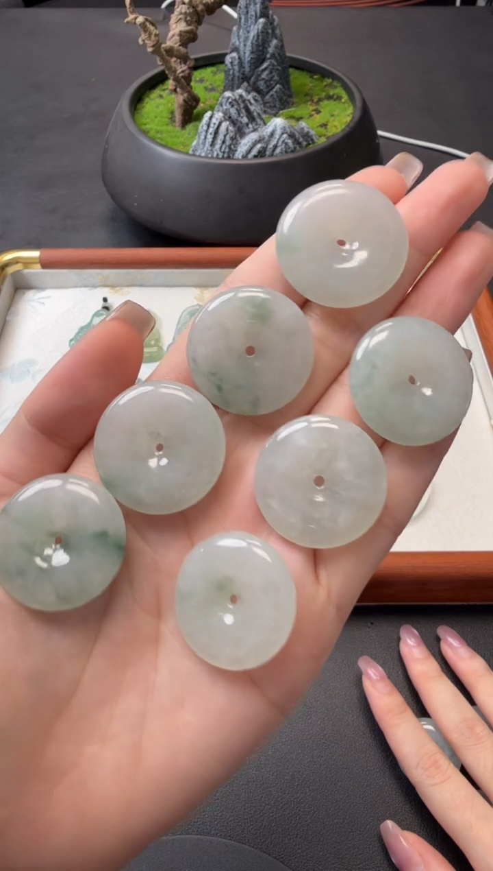 吊坠(不含链)未镶嵌翡翠翡翠饰品（多样性发货一件）-12