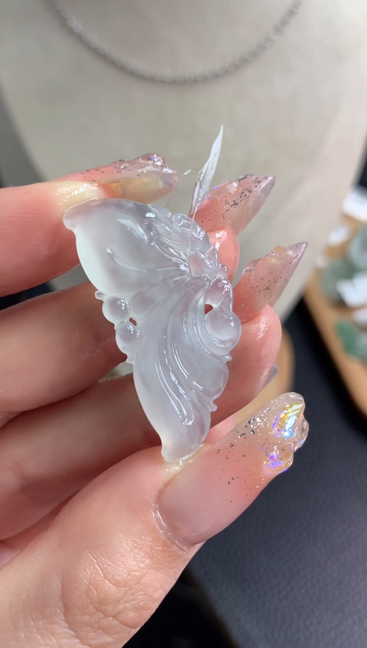 【闪购商品】定制翡翠未镶嵌花仙子