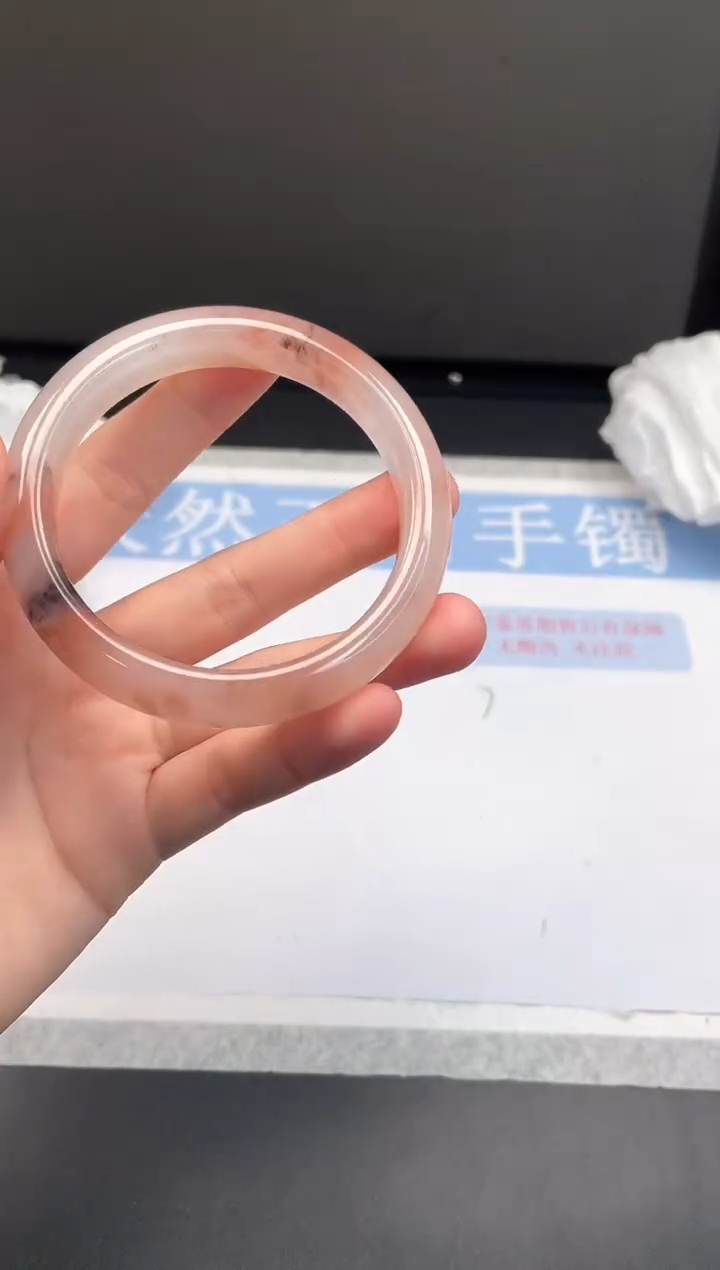 未镶嵌手镯石英质玉27L020-58