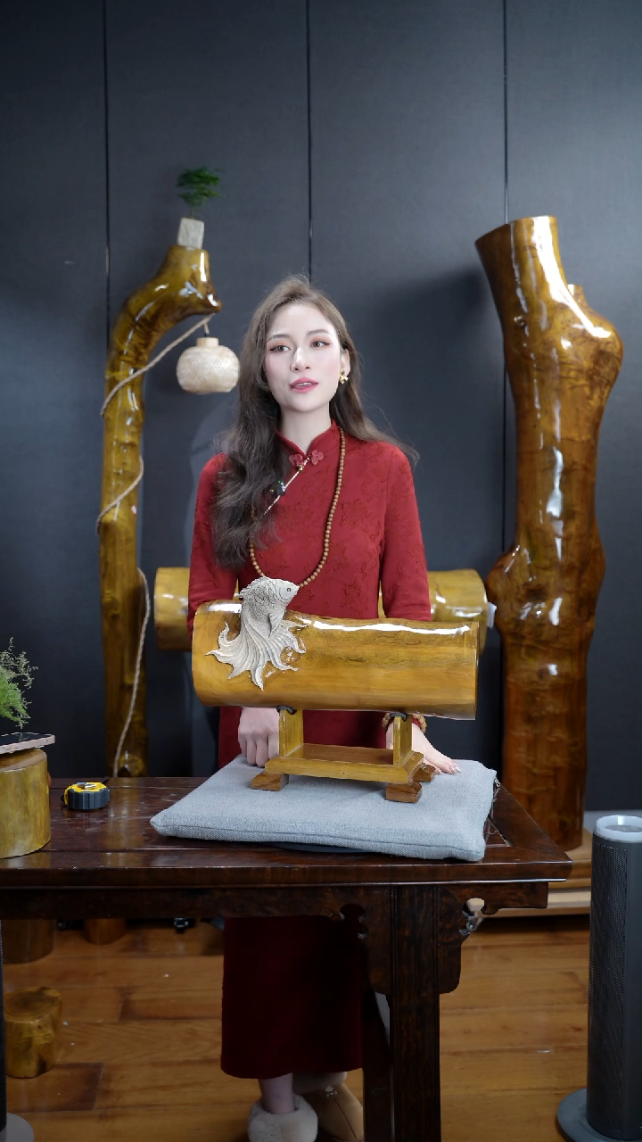 【闪购商品】金丝楠金丝楠木摆件