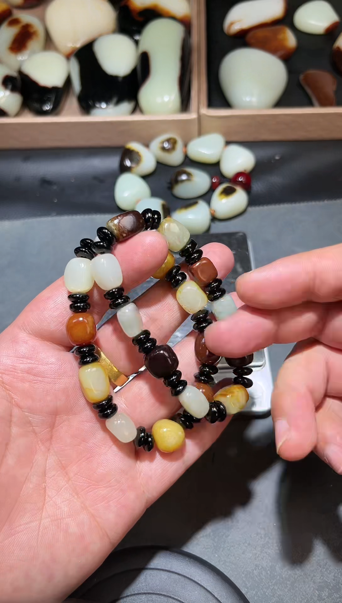 和田玉未镶嵌挂件YL-LL-4.14-7多样性发货