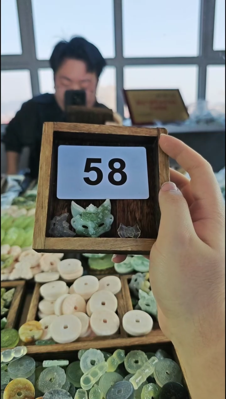 【闪购商品】蛇纹石玉颈饰未镶嵌吊坠打包58