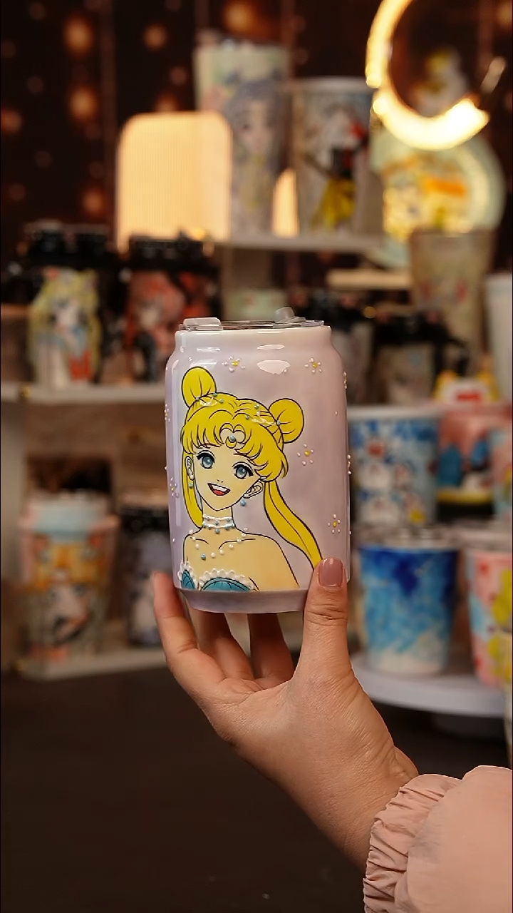 (玉泥）景德镇手工手绘文创陶瓷杯