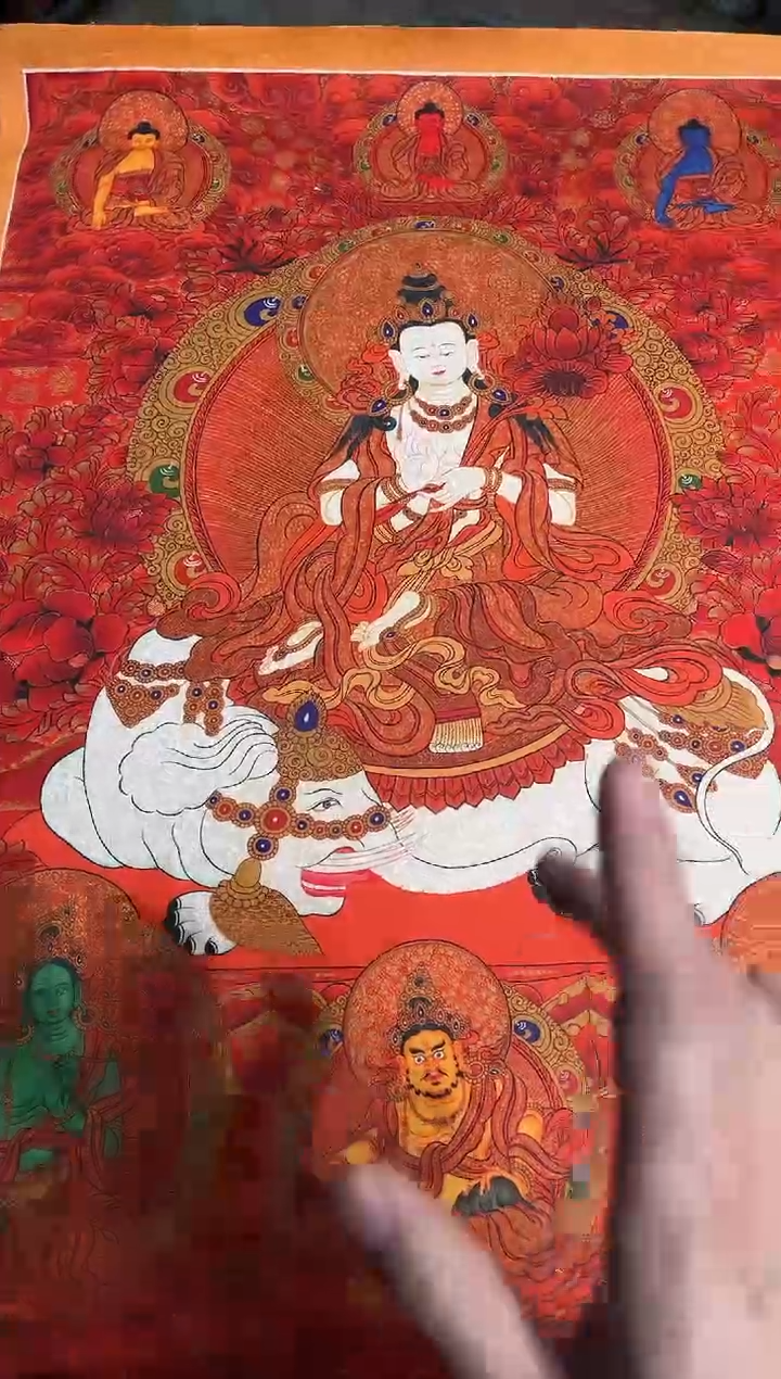 卷轴画天天的唐卡tk160