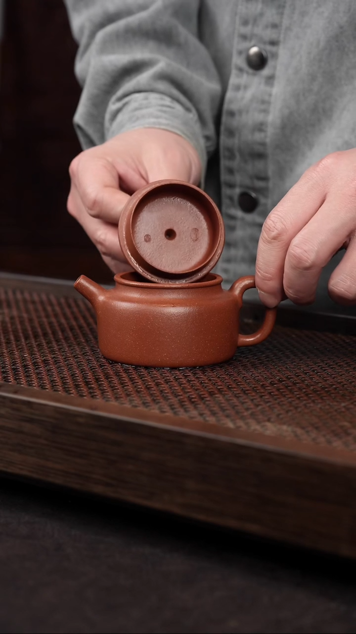 【闪购商品】紫砂茶壶红降炮嘴德中+矿标证书