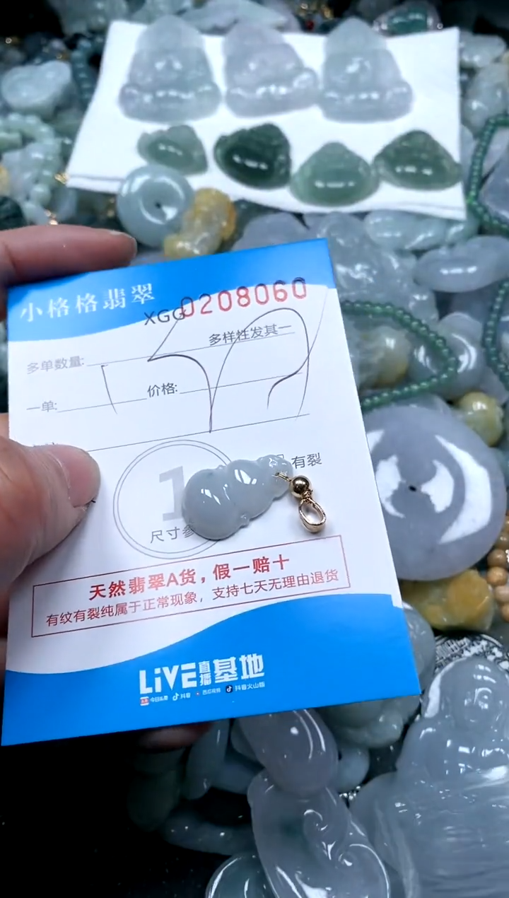 【闪购商品】翡翠颈饰未镶嵌闪购商品0208060