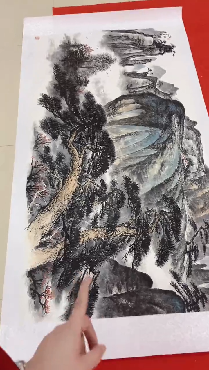 【闪购商品】国画贺润川老师国画作品103